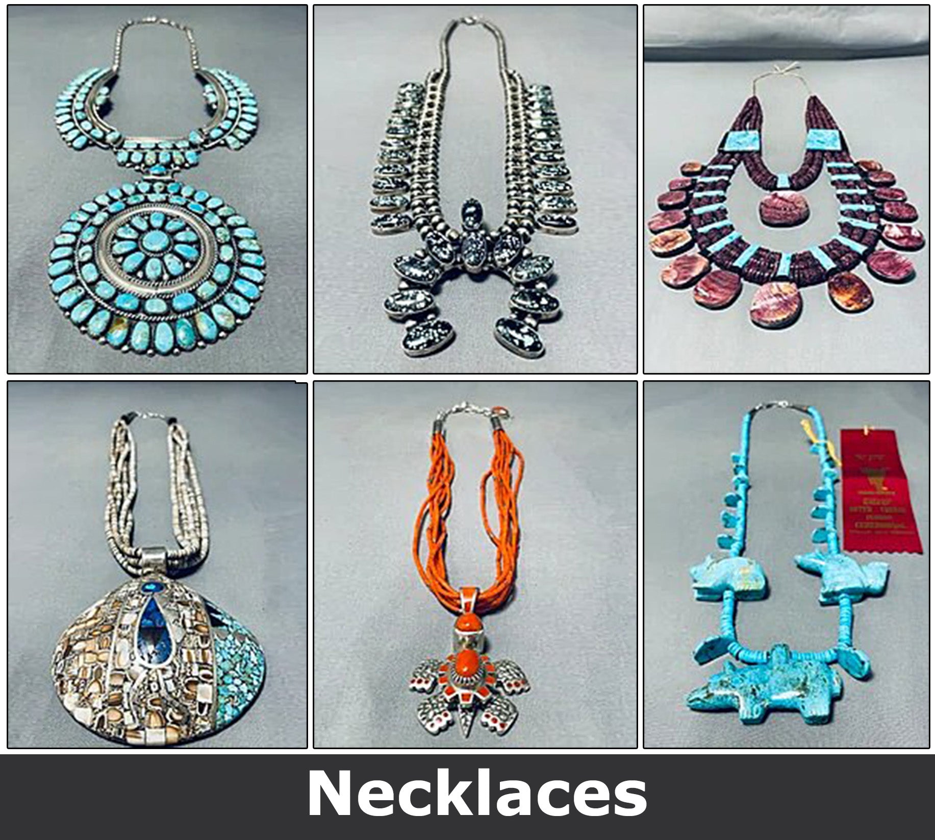 Vintage native shop american necklaces